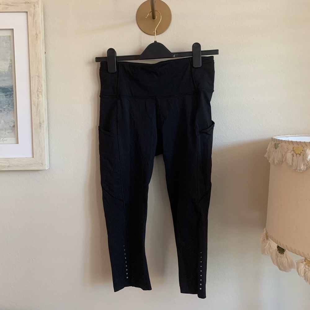 Lululemon Fast + Free Crop Leggings Size 8